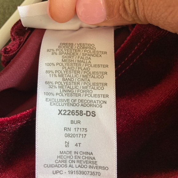 Bonnie Jean girls dress size 4T - Picture 11 of 17